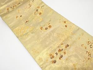 露芝松菊文織出し袋帯